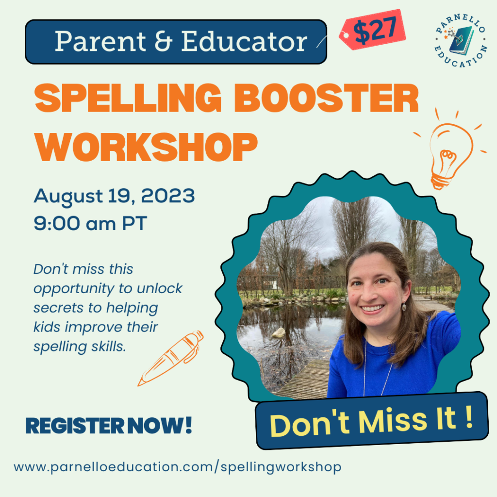 Spelling Booster Workshop (2)