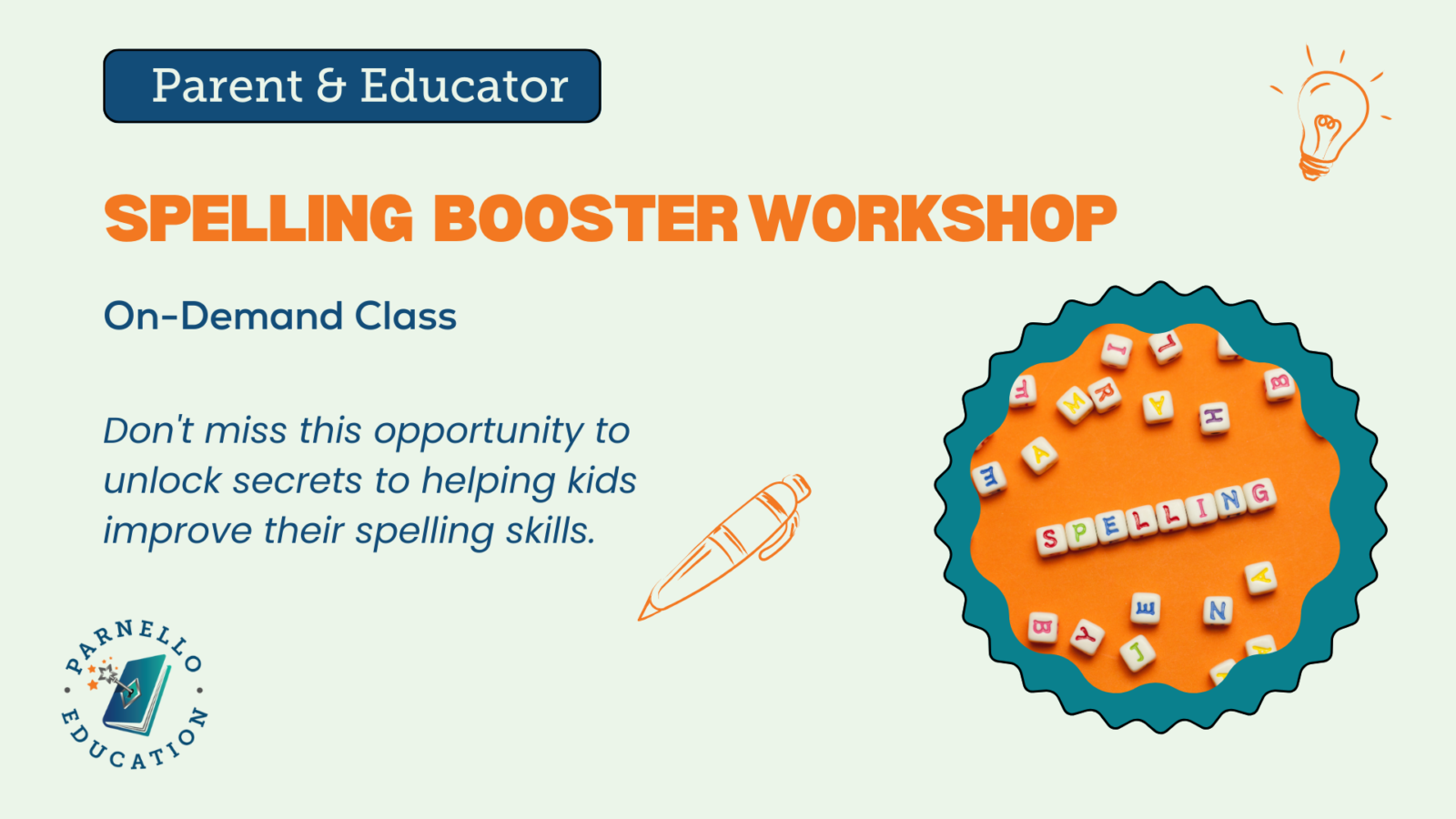 Spelling Booster Workshop V2 (1920 x 1080 px)